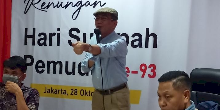 Faisal Basri dalam dialog Renungan Hari Sumpah Pemuda di Gedung Dekopin Wilayah DKI Jakarta/RMOL