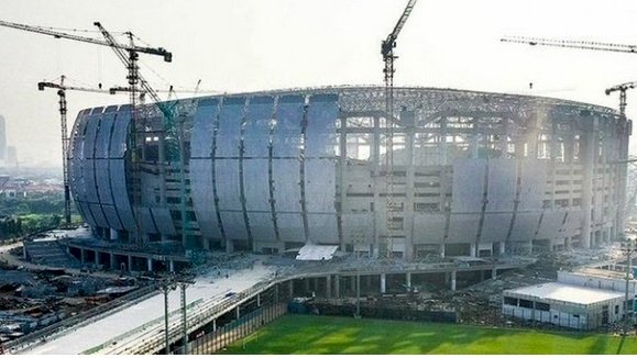 Pembangunan Jakarta International Stadium segera rampung/Net