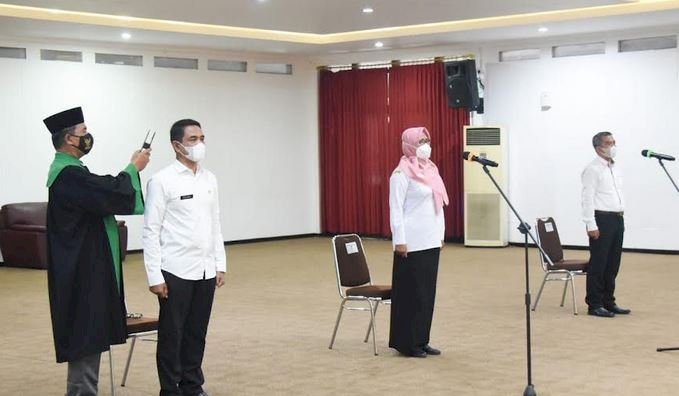 Tiga pejabat Pemkot Kediri dilantik Walikota/Ist
