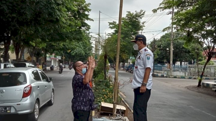 Taufik Alami, Kepala Dishub Kabupaten Probolinggo saat meninjau langsung. /Ist