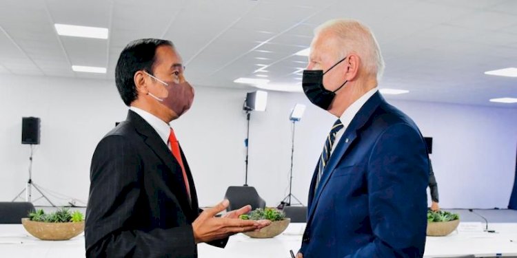 Jokowi dan Joe Biden/Net