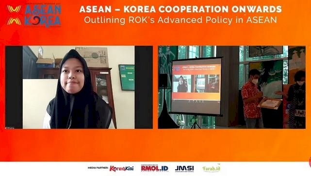 Pengumuman Juara III Essay Writing Competition yang digelar oleh Korean Center of RMOL pada Selasa, 2 November 2021/RMOL