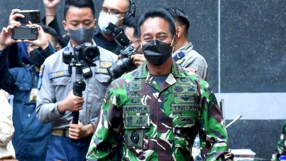 Calon Panglima TNI, Jenderal Andika Perkasa menjalani uji kepatutan dan kelayakan di Komisi I DPR RI/Net