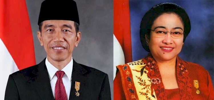 Presiden Joko Widodo dan Presiden Megawati Soekarnoputri/Ist
