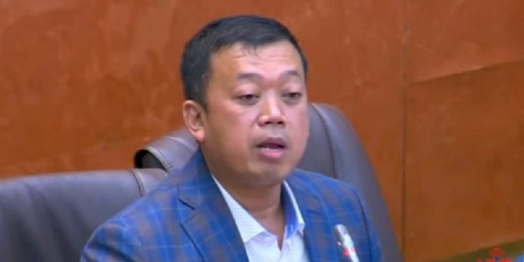 Anggota Komisi VI DPR RI, Nusron Wahid saat sampaikan usulan ke Kementerian BUMN, Selasa (9/11)/Repro