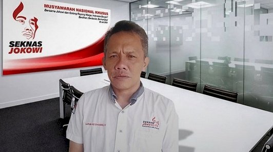 Ketua Umum Dewan Pimpinan Nasional Seknas Jokowi, Guruh Hermawan/Net