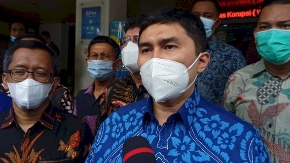 Kepala Badan Komunikasi Strategis Partai Demokrat, Herzaki Mahendra Putra di Pengadilan Tata Usaha Negara (PTUN) Jakarta/RMOL