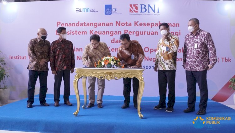 ITS Teken MoU dengan BNI/Ist