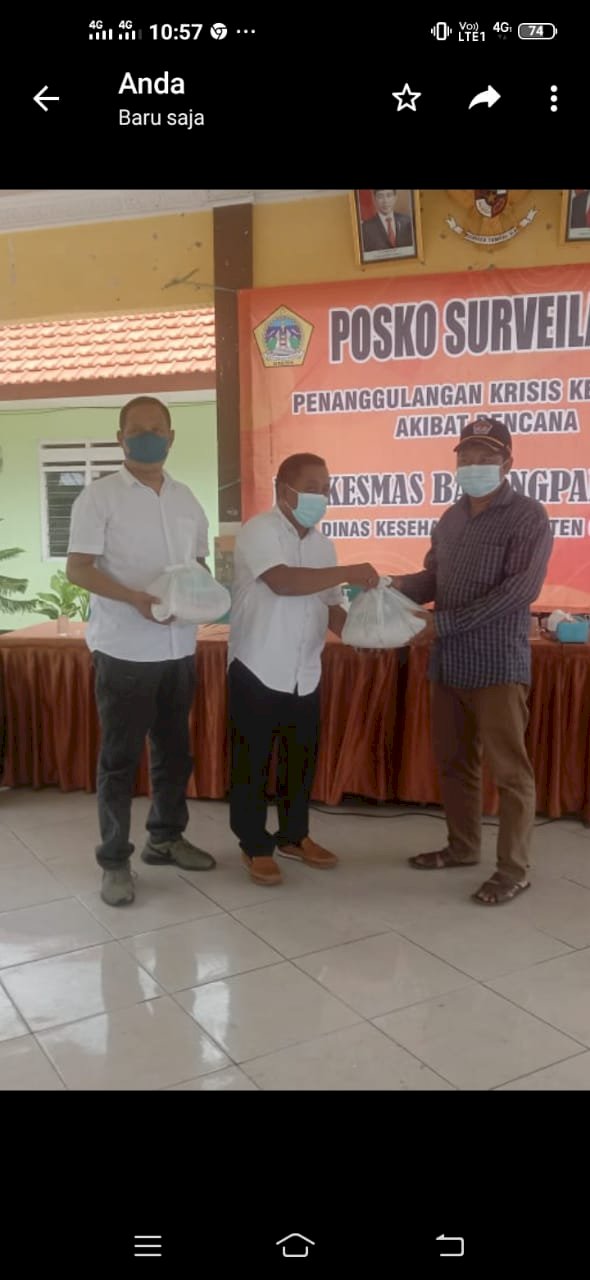 Pemberian bantuan sembako/ist 