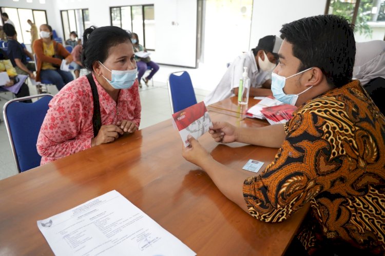 Dinas Sosial Kota Kediri salurkan BPNT pada KPM/RMOLJatim