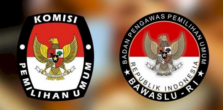 Lambang KPU dan Bawaslu/Net