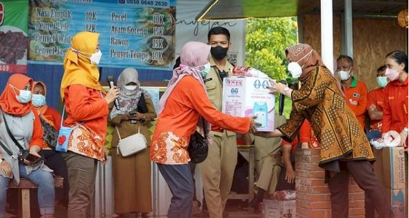  Kader Motivator Kesehatan Kota Mojokerto saat mengikuti refresing/ist