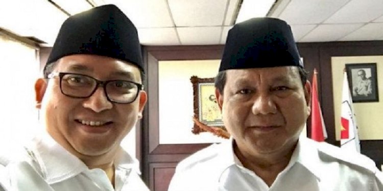 Ketua Umum Partai Gerindra Prabowo Subianto (kanan) dan Fadli Zon/Net