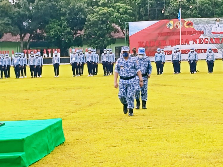 Bupati Jember Hendy Siswanto saat pelatihan kader bela negara/RMOLJatim