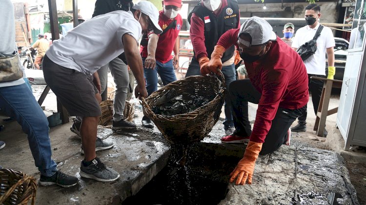 Wali Kota Eri kerja bakti massal di kawasan Setro/ist