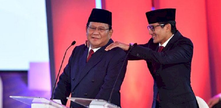 Prabowo Subianto dan Sandiaga Salahuddin Uno/Net