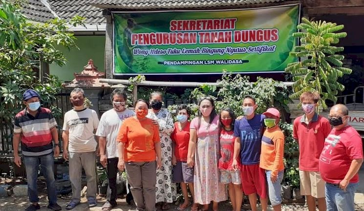 Warga Dungus berharap bisa meminta haknya untuk mengurus kembali sertifikat masing-masing/RMOLJatim 