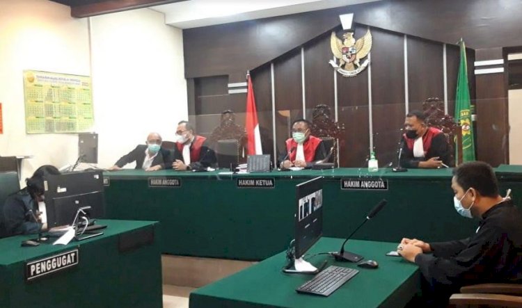 Foto Majelis hakim pengadilan negeri Jember/RMOLJatim