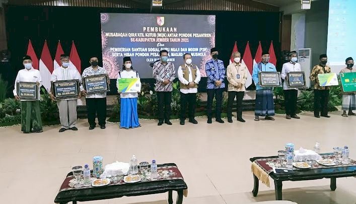 Bupati Hendy Siswanto dalam acara MQK/RMOLJatim