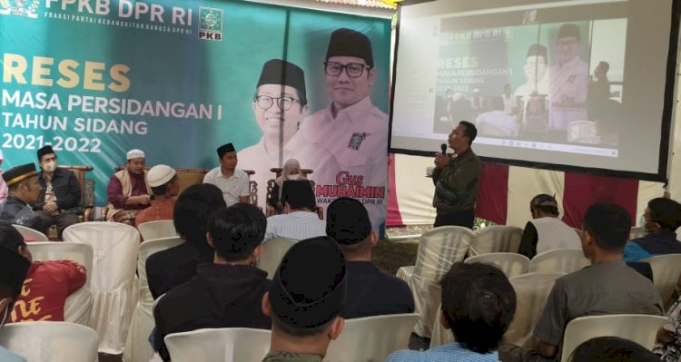 Suasana serap aspirasi masyarakat oleh Ketua Komisi VI DPR RI, Faisol Riza./RMOLJatim