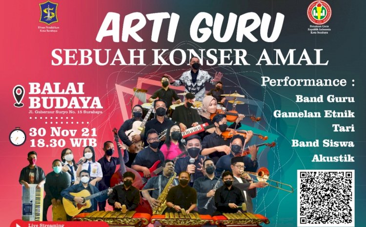 Konser Amal dengan tajuk Arti Guru/ist