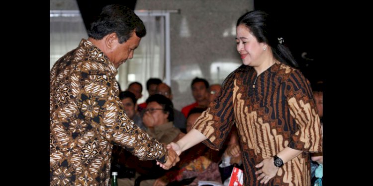 Prabowo Subianto dan Puan Maharani/Net