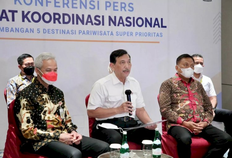 Rakornas Lima DPSP bertema ‘Pemulihan Ekonomi Nasional melalui Transformasi dan Pengembangan Pariwisata Berkualitas secara Berkelanjutan’, Jumat (3/12)/Ist