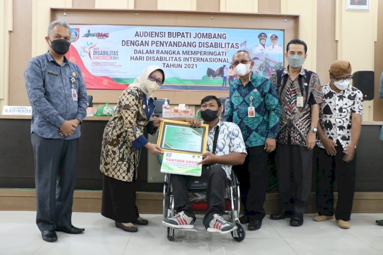 Audiensi Bupati dan penyandang Dldisabilitas/Ist