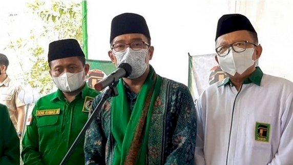 Wakil Ketua Umum PPP, Arsul Sani bersama Gubernur Jawa Barat, Ridwan Kamil/Net