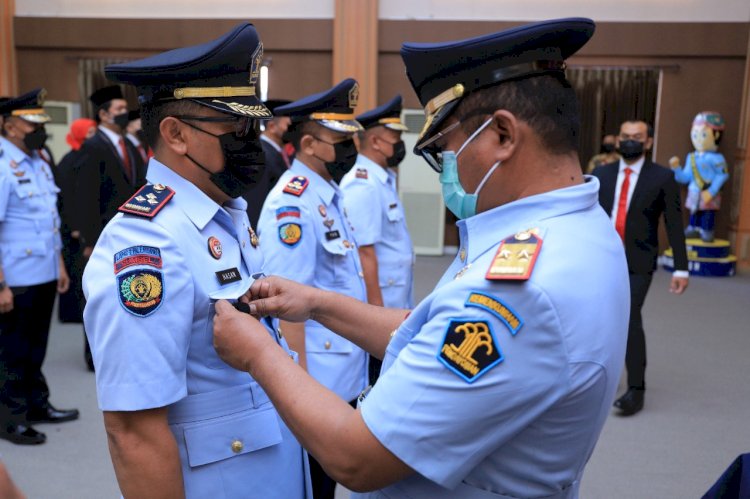 Suasana pelantikan/Ist 