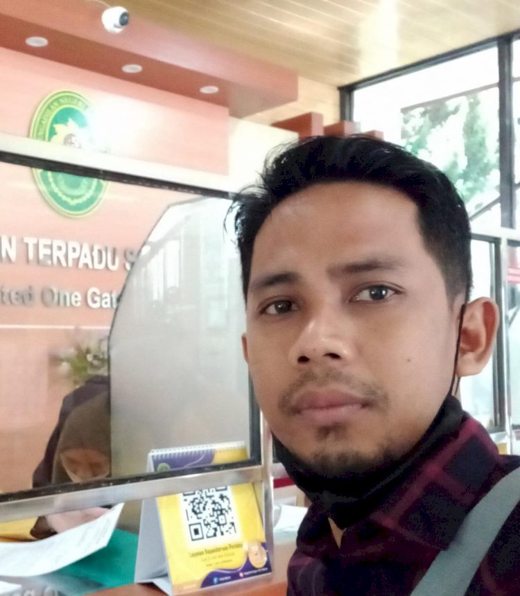 Ridho Al Aziz, kuasa hukum salah satu calon kepala desa/Ist 