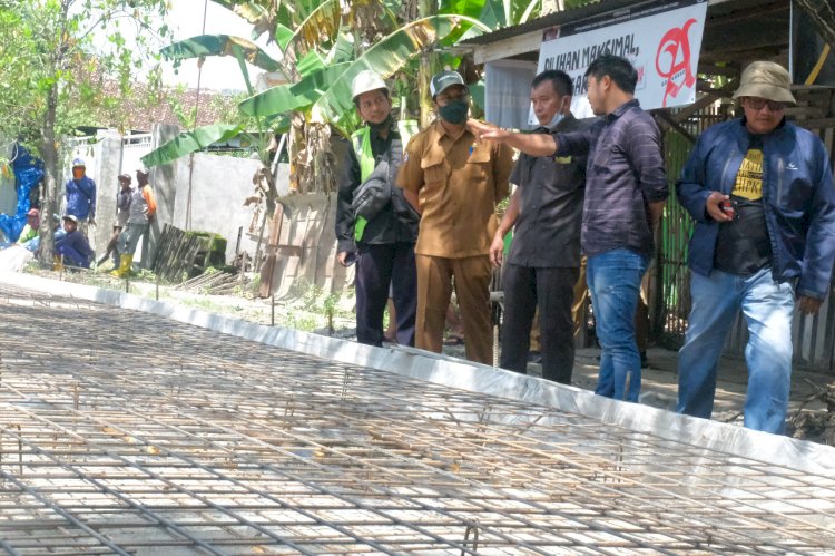 Wabup Bojonegoro Budi Irawanto saat sidang proyek rigid beton/RMOLJatim