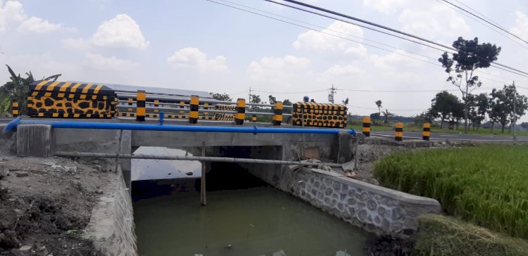 Jembatan Mojorayung usai dibangun/Ist