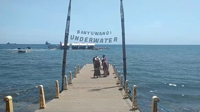 Salah satu destinasi wisata Banyuwangi Under Water (Bangsring)/RMOLJatim