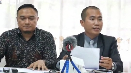 Tim kuasa hukum nasabah prioritas BRI Indah Harini/Repro