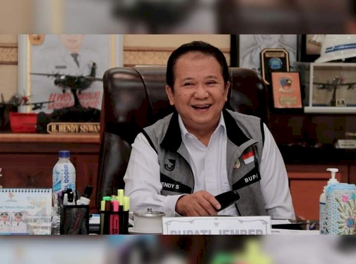 Bupati Jember Hendy Siswanto saat menerima audiensi AKD/Repro