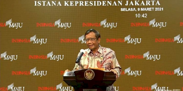 Menteri Koordinator Bidang Politik, Hukum, dan Keamanan, Mahfud MD/Net