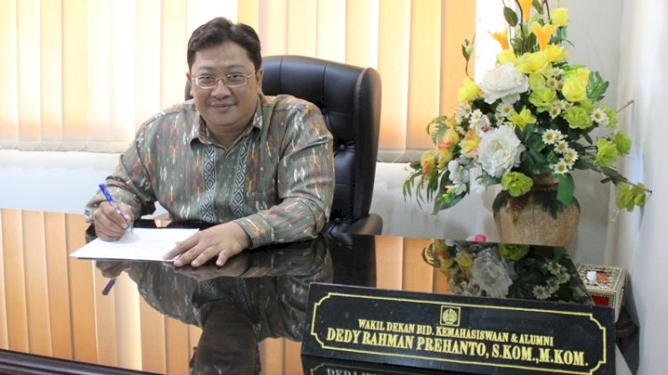 Wakil Dekan Bidang Kemahasiswaan Fakultas Teknik Universitas Negeri Surabaya yang juga menjabat Wakil Ketua ISNU Jawa Timur, Dedy Rahman Prehanto/Ist