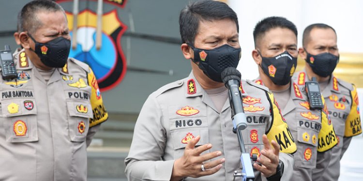 Kapolda Jatim Irjen Nico Afinta usai rapat koordinasi pengamanan Tahun Baru/Net