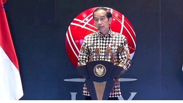 Presiden Joko Widodo menyampaikan bahwa vaksinasi di Indonesia sudah mencapai 281 juta dosis/Repro