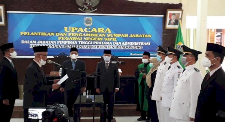 Suasana pelantikan/RMOLJatim