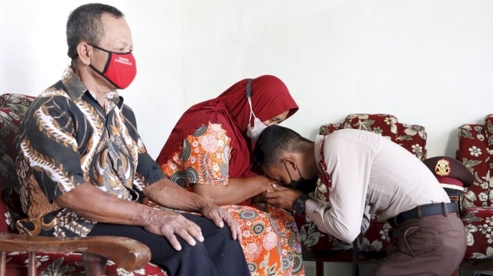 Veni Nurdianto meminta restu/ RMOLJatim