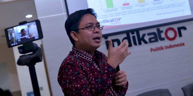 Direktur Eksekutif Indikator Politik, Burhanuddin Muhtadi/Net