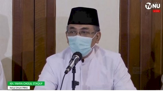 Ketua Umum Pengurus Besar Nahdlatul Ulama (PBNU) periode 2022-2027, Yahya Cholil Staquf/Repro