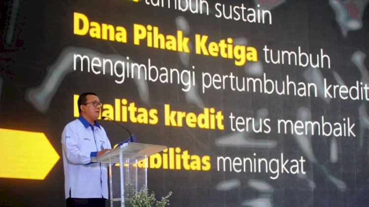 Dirut BTN Haru Koemahargyo dalam Rapat Kerja 2022./Dok