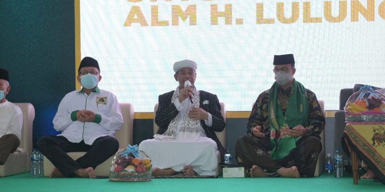 Gubernur DKI Jakarta Anies Baswedan saat hadiri acara PPP DKI Jakarta yang mendoakan almarhum Abraham Lunggana/RMOL