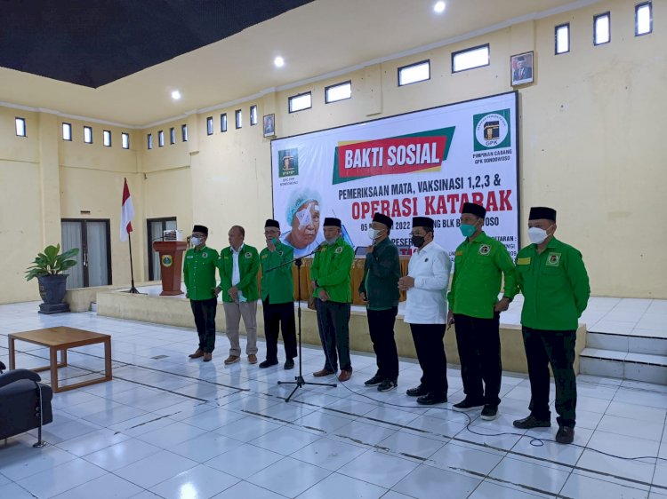 Baksos GPK Bondowoso dihadiri Bupati Salwa, Sekjen DPP PPP serta Wamenag RI/RMOLJatim