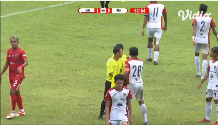  Pertandingan Persinga Ngawi vs Maluku FC diambil dari Vidio.com