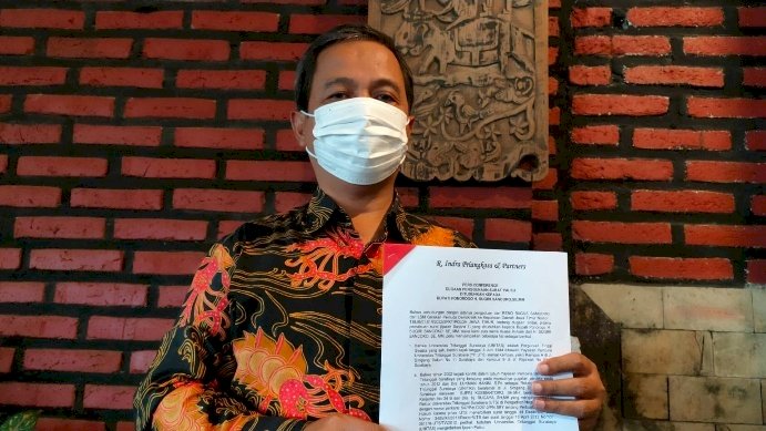 R. Indra Priangkasa selaku kuasa hukum Bupati Ponorogo