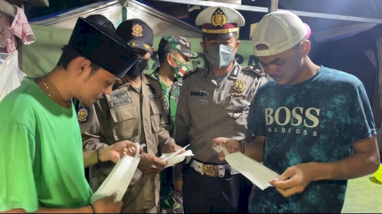 Suasana Operasi Yustisi di Kabupaten Probolinggo. /RMOLJatim